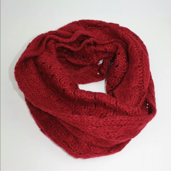 BP Nordstrom Women's Wrap Scarf Red One Size - Picture 1 of 2